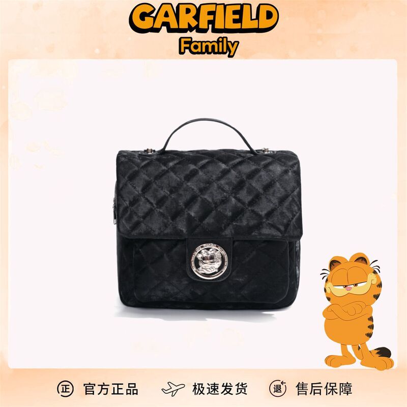 Cliang Kitty Garfield Family Collaboration Quilted Luxury Backpack Large Capacity Women's Crossbody Bag for Going Out