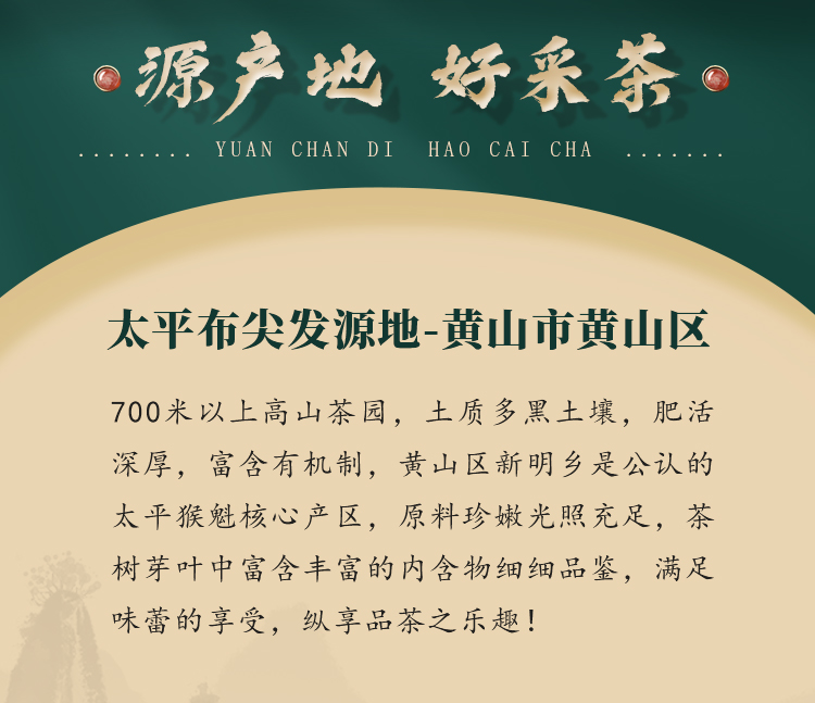 江小茗 特级太平布尖 50g 图5