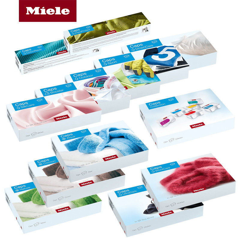 Miele Merino Wash Capsule Washing Machine Special Wool Silk Down Stains Dissolution Care Agent Softener