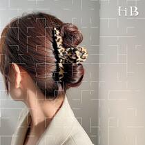 Shark clip French retro plush hairpin back of the head plush grip clip Large hair grip hair clip head