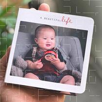 Album customization Baby personality small gift diy customization Exquisite and compact photo book hard shell hard inner page waterproof