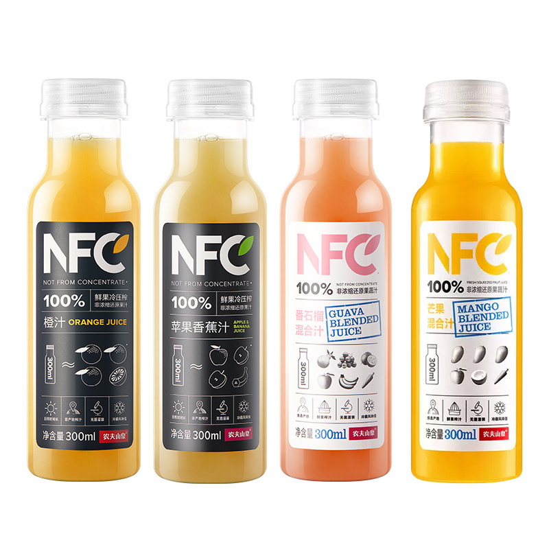 农夫山泉nfc果汁：橙汁番石榴混合汁，这盒礼盒到底值不值得买？ 纯果蔬汁 淘宝百科网 