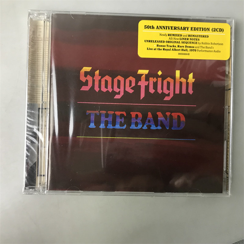 Мексиканская версия нераспечатанного альбома rock The Band-Stage Fright 2CD Изображение 1