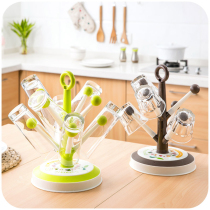 Minimalist Creative Treedrain Cup Shelf Glass Mug Rack Tea Cup Rack Kitchen Shelve Water Cup Holder