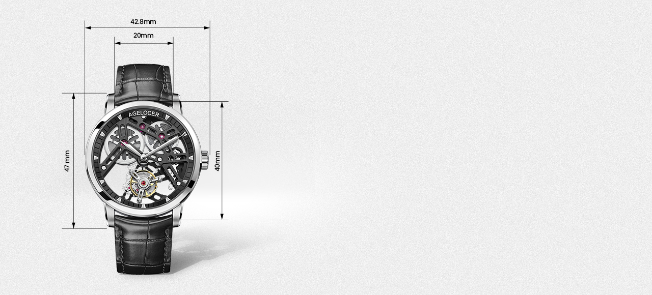 Full transparent sapphire flying tourbillon(PC 4)