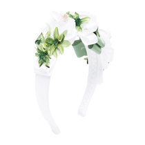 Colorichiari Childrens Floral Appliqué Headband FARFETCH