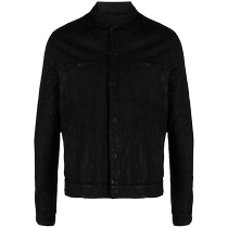 Giorgio Brato mens pleated leather jacket FARFETCH