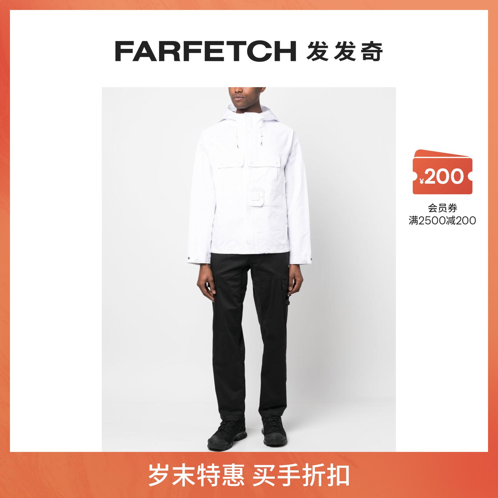 Final Sale] C P Company men's zipper even hat jacket FARFETCH Fat Chic-Taobao