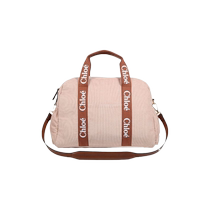 Chloe childrens clothing logo corduroy mother and baby bag FARFETCH