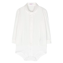 Il Gufo Childrens Long Sleeve Buckle Cotton Jumpsuit FARFETCH