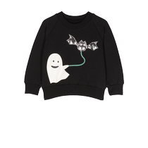 Wauw Capow childrens clothing Happy Booh round neck sweatshirt FARFETCH