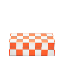 JONATHAN ADLER unisex Lacquer Checkerboard trinket box