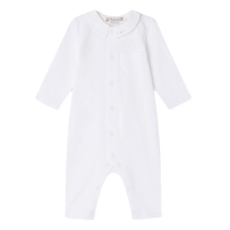 Bonpoint Punbo Bay Boy Clothing Pattern Embroidered Cotton Pyjamas FARFETCH Hair Chic