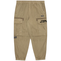 Aape mens logo patch tapered cargo pants FARFETCH