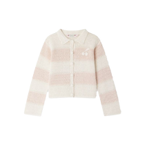 Bonpoint childrens clothing thick knitted cotton cardigan FARFETCH