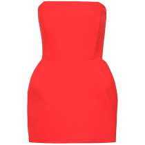 Lady Magda Butrym structure Sensory Dew Shoulder Mini dress FARFETCH Fat Chic