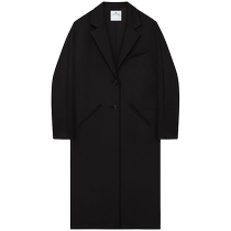 Courreges Womens Cocoon logo patch jacket FARFETCH