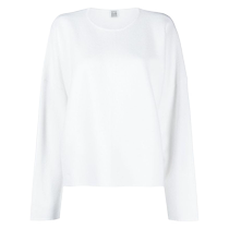 Toteme Womens Round Neck Wool Sweater FARFETCH