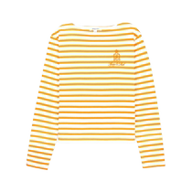 SPORTY RICH Womens Vendome Mariniere knitted sweatshirt FARFETCH