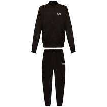 Ea7 Emporio Armani mens logo printed cotton sports suit FARFETCH