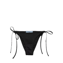 Prada Womens Triangle Logo Side Tie Bikini Briefs FARFETCH