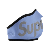 Supreme male and female universal logo windproof mask FARFETCH Fat Chic