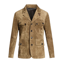 Tom Ford Mens Suede Military Style Jacket FARFETCH