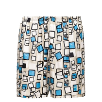 Prada Prada mens geometric pattern printed swimsuit pants FARFETCH Fat Chic