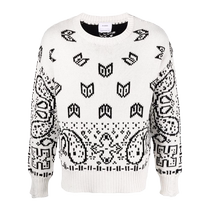 Final Sale]Rhude Mens Paisley Printed Sweater FARFETCH