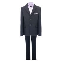 Moustache childrens clothing Ryland single-breasted suit FARFETCH