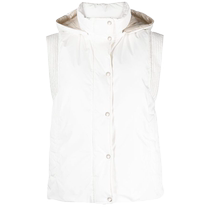 Peserico womens padded hooded vest FARFETCH
