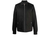 Rick Owens mens peak collar zipper windbreaker FARFETCH