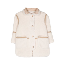 Chloe childrens faux fur all-in-one cotton jacket FARFETCH