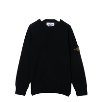 Final Sale]Stone Island childrens clothing label wool sweater FARFETCH