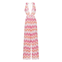 Missoni womens zigzag braided jumpsuit beach cover-up FARFETCH