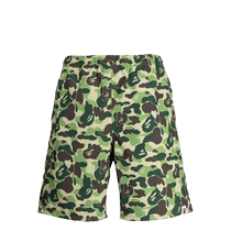 BAPE Mens Graphic Print Straight Shorts FARFETCH