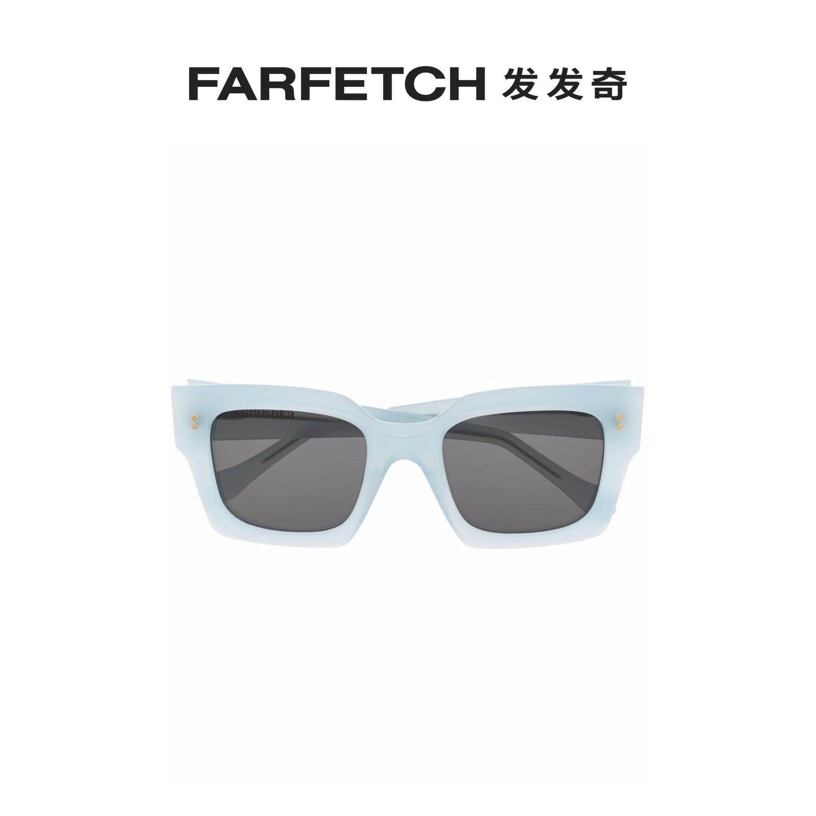 Lady Nanushka Polished Box Sunglasses FARFETCH Hair Chic-Taobao