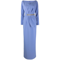 Safiyaa Womens sequin embellished draped detail dress FARFETCH