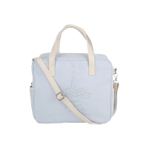 KENZO childrens clothing logo embroidered canvas mother and baby bag FARFETCH