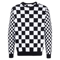 Final Sale]Ports V男士双色格纹针织毛衣FARFETCH发发奇