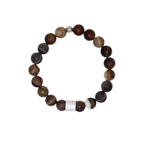 Tateossian Mens Onyx Bead Bracelet FARFETCH