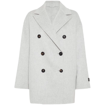 Brunello Cucinelli Womens Cashmere Double-Breasted Jacket FARFETCH