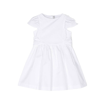 Final Sale]Il Gufo childrens wear lace-up umbrella dress FARFETCH