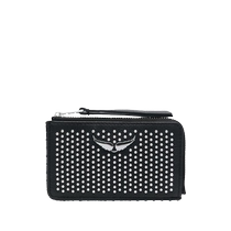 ZadigVoltaire Womens Plumetis Stud Embellished Wallet FARFETCH