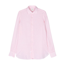 FINAMORE 1925 - NAPOLI mens wide collar linen shirt FARFETCH