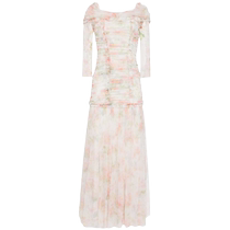 Needle Thread Womens Immortal Rose ruffled dress FARFETCH