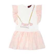 AIGNER childrens bag printed dress FARFETCH