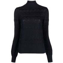 Missoni womens herringbone turtleneck sweater FARFETCH
