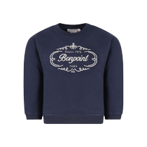 Bonpoint childrens clothing logo embroidered cotton sweatshirt FARFETCH