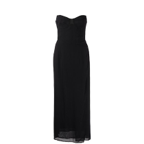 Hot-selling item] Reformation women’s Kourtney sweetheart neckline side slit dress is amazing